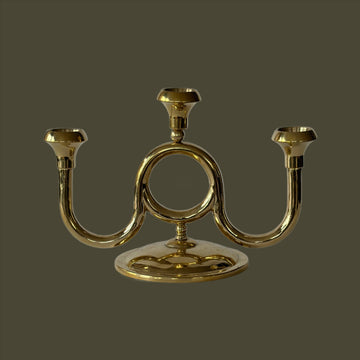 Canton Candelabra in Brass