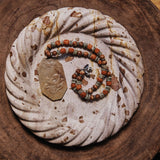Carved stone bowl by Anastasio Home