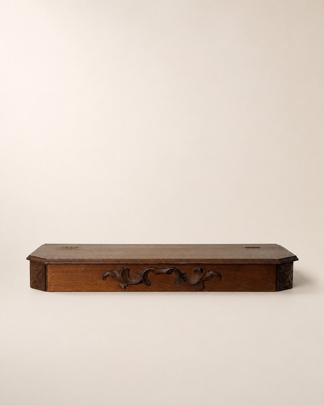 Long Carved Box | Vintage