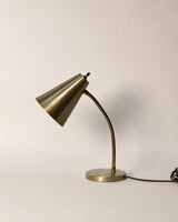 Brass Gooseneck Lamp | Vintage