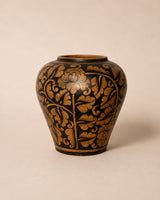 Peony Scroll Vase | Vintage