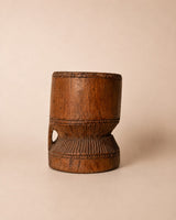 Carved Wooden Mortar | Vintage