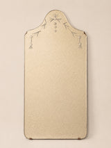 Arched Frameless Mirror | Vintage