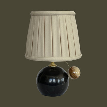 Talia Table Lamp in Noir