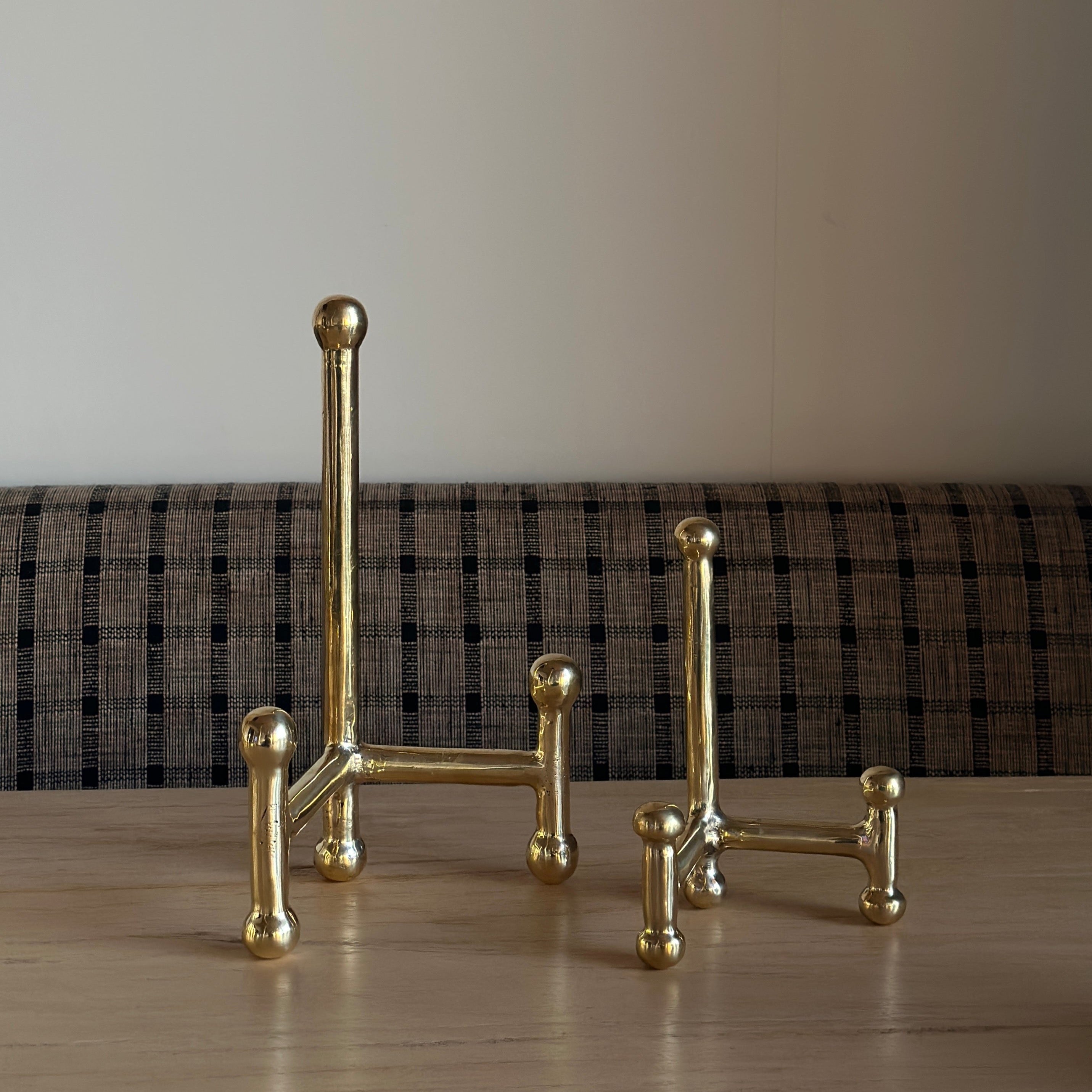 Solid Brass Desk Easel — Book & Tablet Stand | Anastasio Home