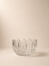 Scalloped Crystal Bowl | Vintage