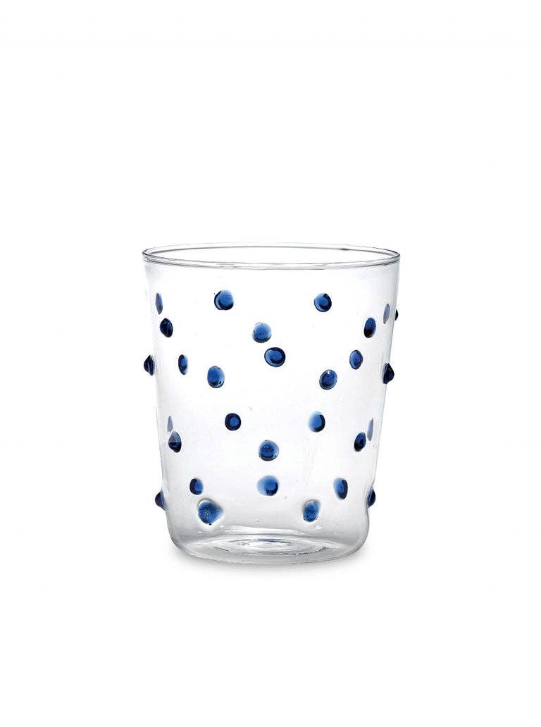 Party Tumbler in Black Dots