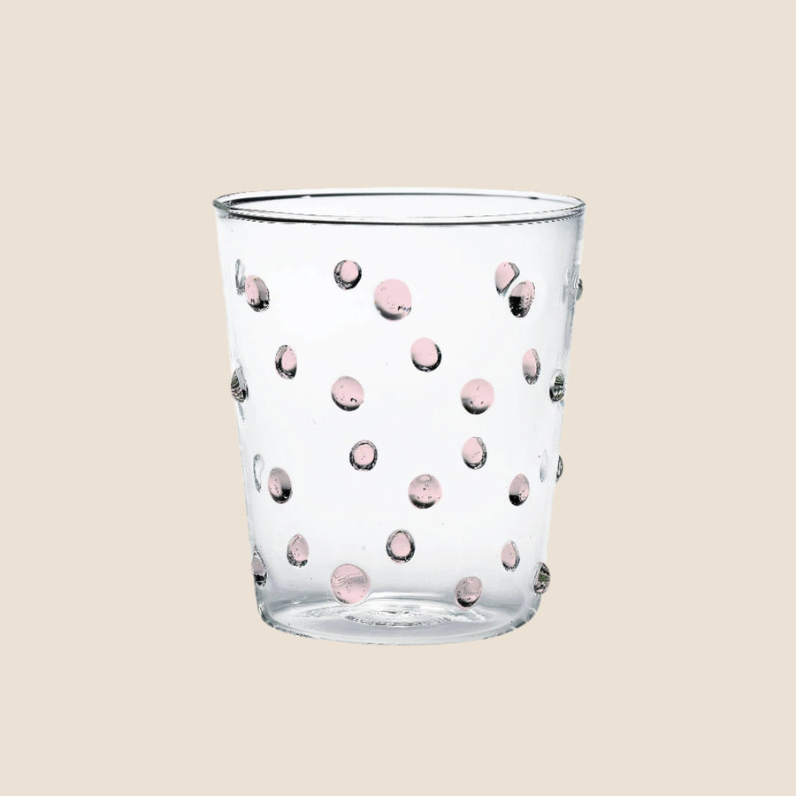 Party Tumbler in Pink Dots