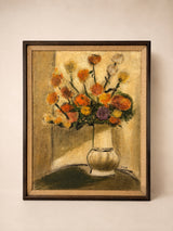 Marigolds Original Painting | Vintage
