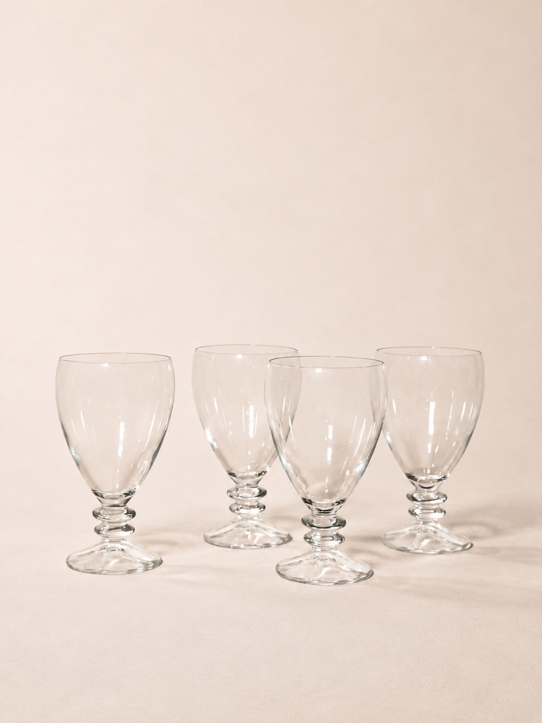 Optic Goblet Set | Vintage