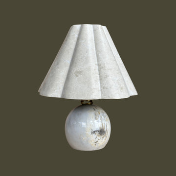 Pallas Table Lamp in Arctic/Oyster