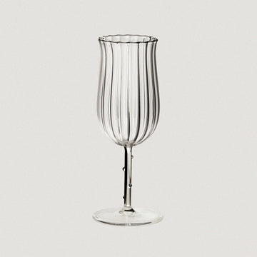 Tulip Wine Glass, Clear (Set of 4)