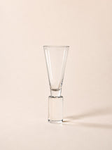 Cone Glass on Cylinder | Vintage