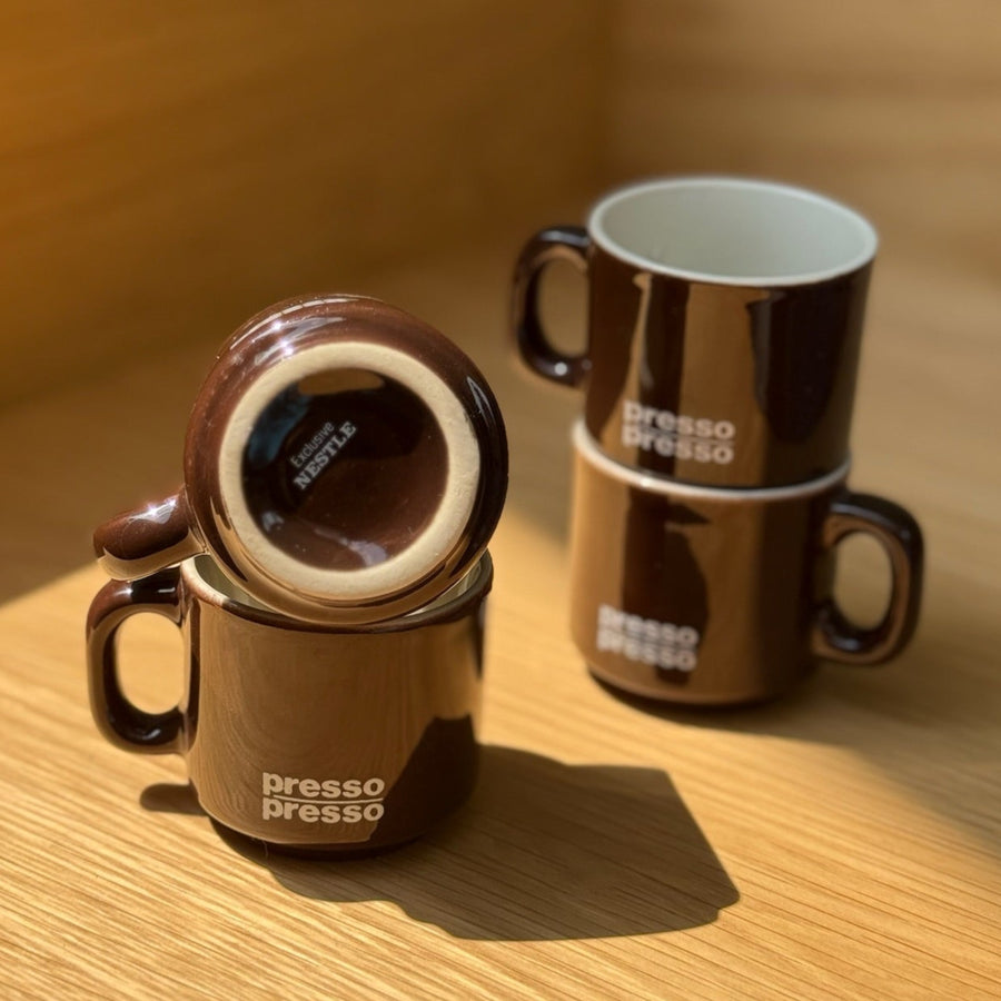 Presso Vintage Espresso Set | 4 Cups