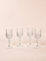 Longchamp Crystal Wine Glasses | Vintage