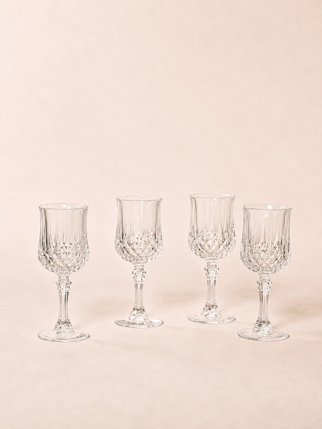 Longchamp Crystal Wine Glasses | Vintage