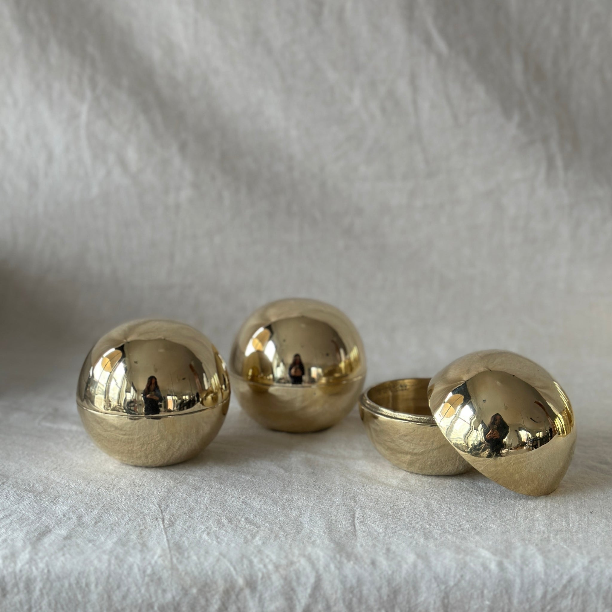 Brass Dot Box