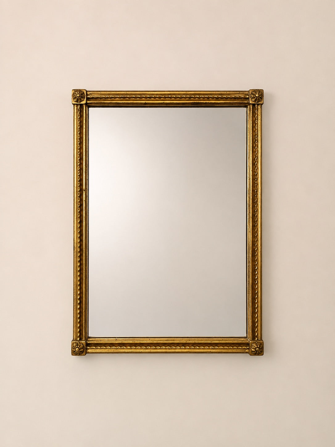 Antique Gilded Mirror | Vintage