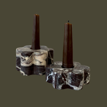 Bud Candle Set in Cherry Gold