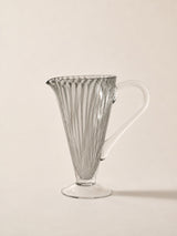 Swirl Optic Pitcher | Vintage