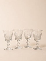 Fan Cut Goblets | Vintage