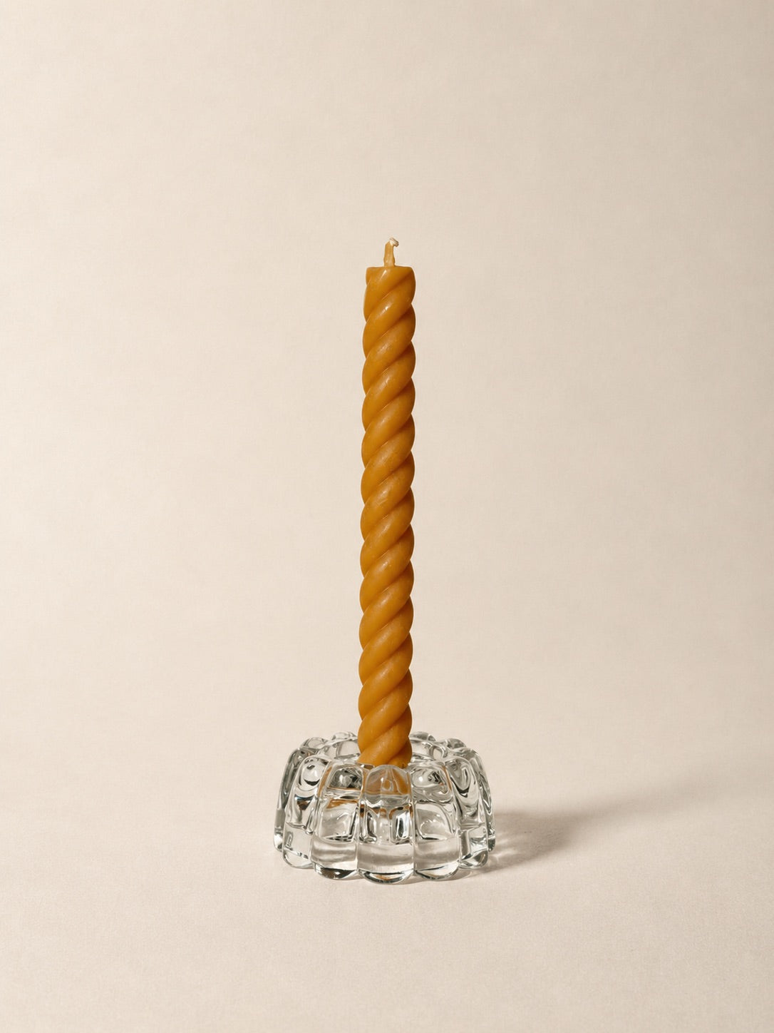 Ruffled Taper Holder | Vintage