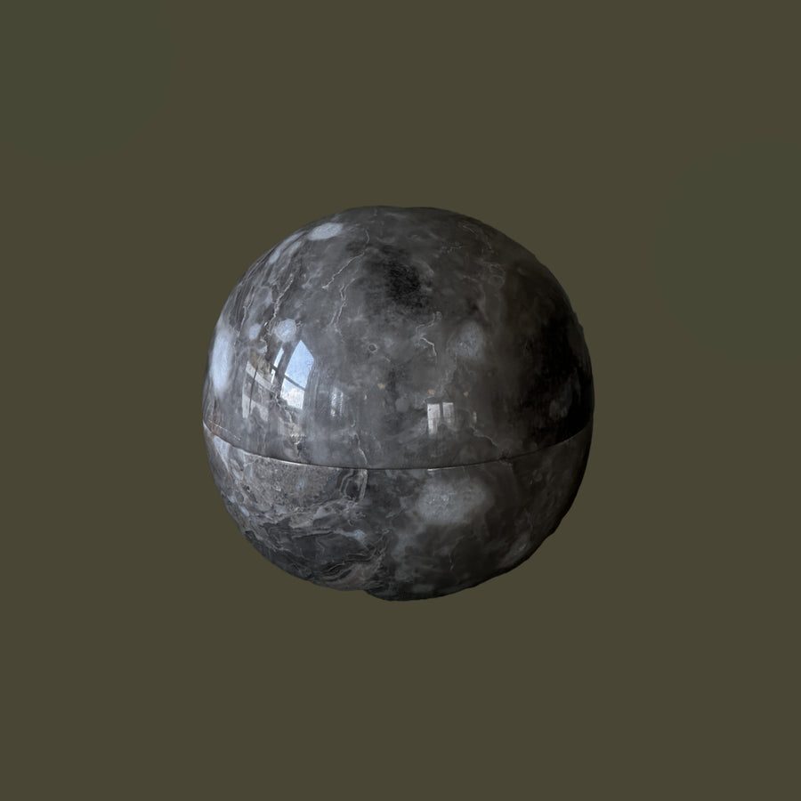 Small High Gloss Dot Box in Luna