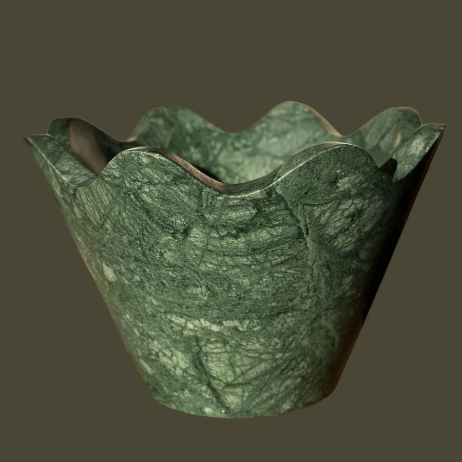 Blossom Bowl in Emerald