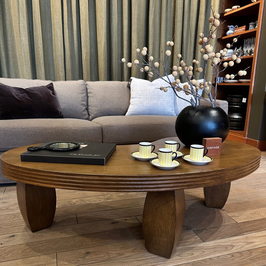 Bean Table in Solid Chestnut