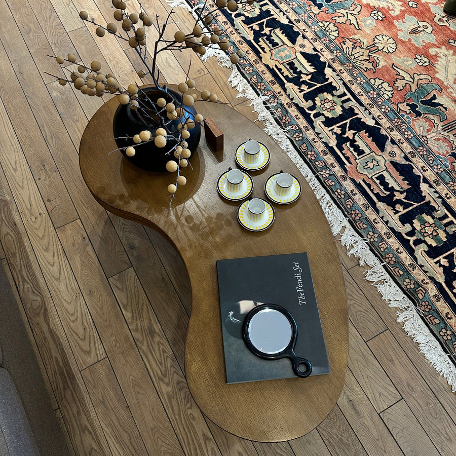 Bean Table in Solid Chestnut