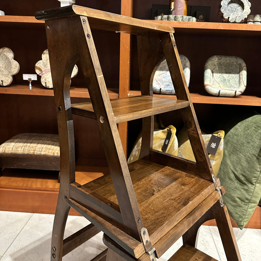 Vintage Wooden Ladder Chair