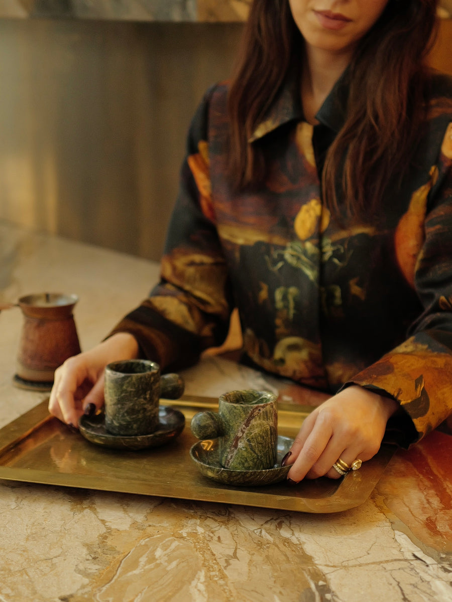 Knob Coffee Set in Sea Grass | Anastasio Home x Tania Sarin