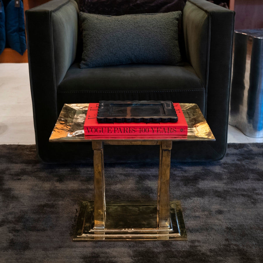 Marco Table in Brass