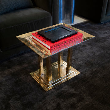 Marco Table in Brass