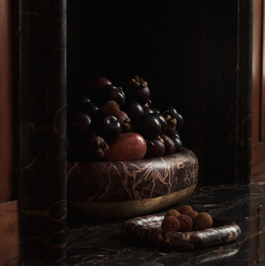 Grace Bonsai Planter in Cherry Gold