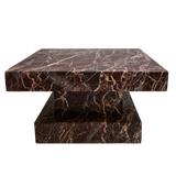 Lo Coffee Table in Cherry Gold