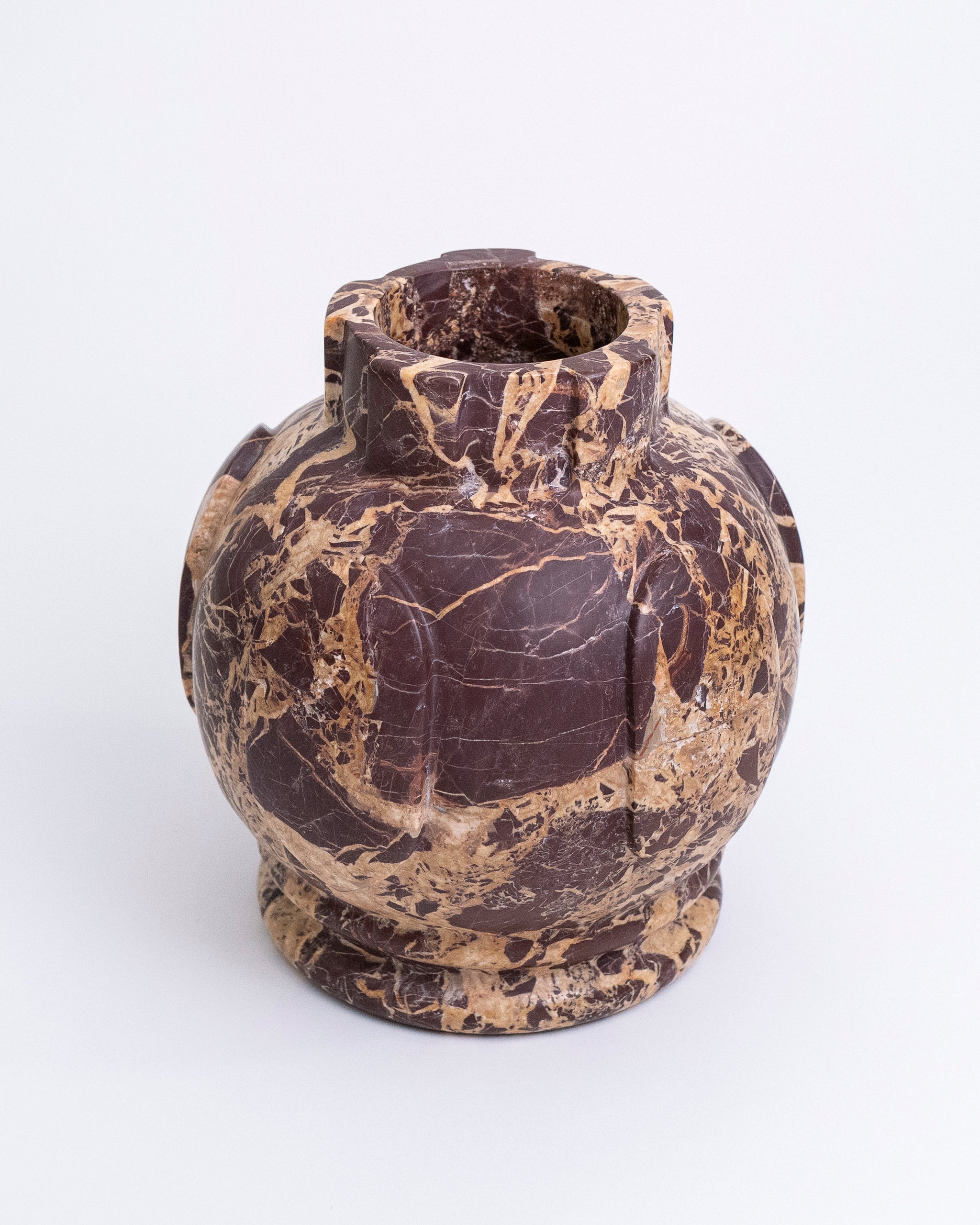 Dentilated Pomegranate Vase (Large) | Anastasio Home x Janie Kruse Garnett