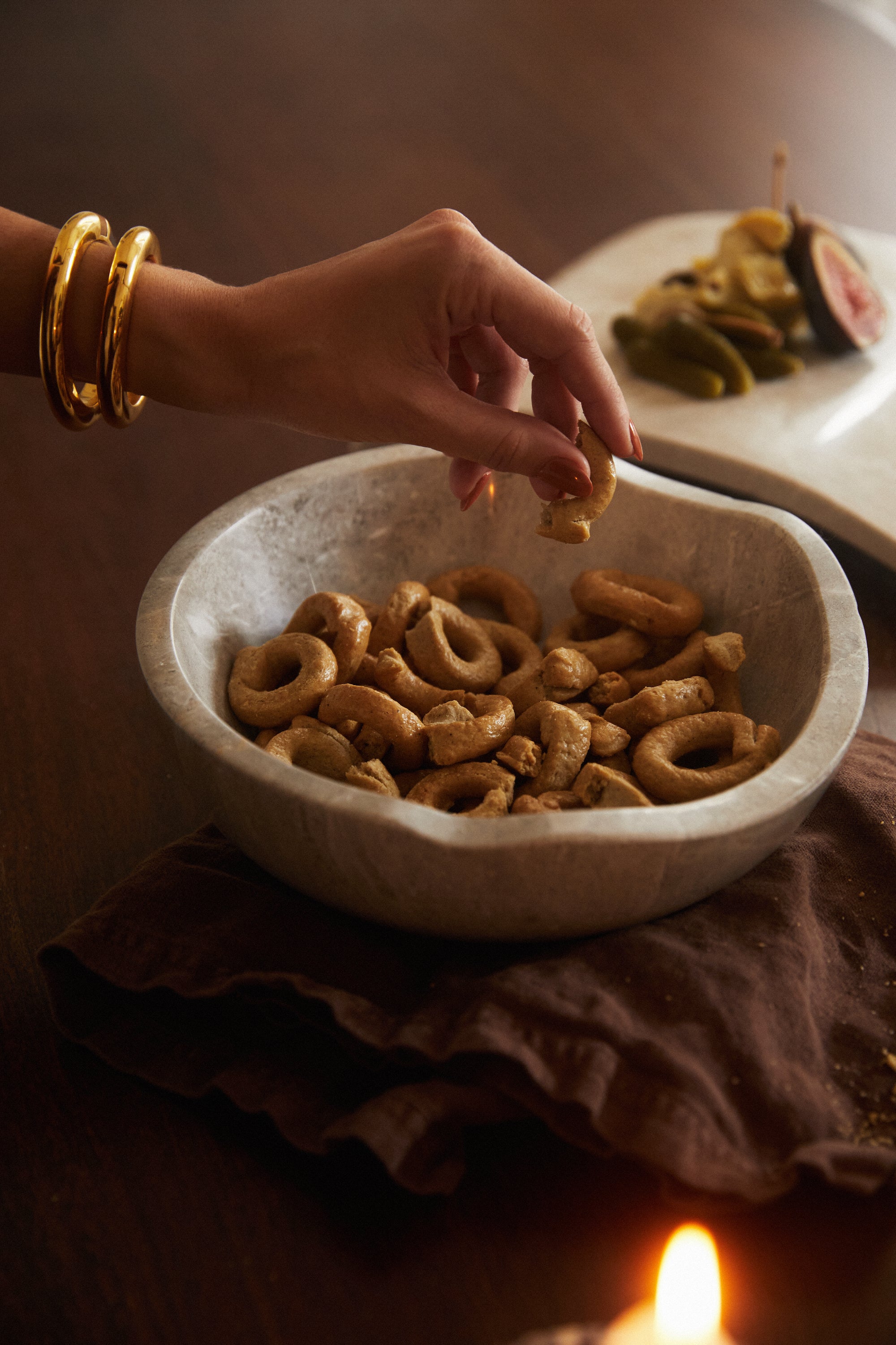 Large Marble Bowl (Chloé Crane-Leroux for Anastasio Home)