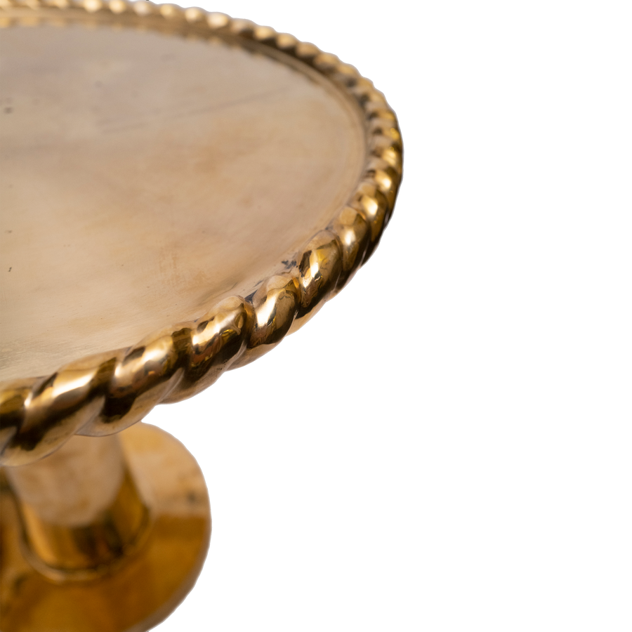 Tina Table in Brass