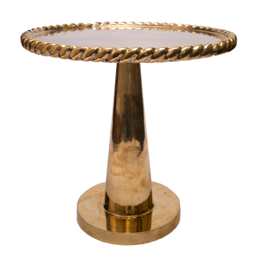 Tina Table in Brass