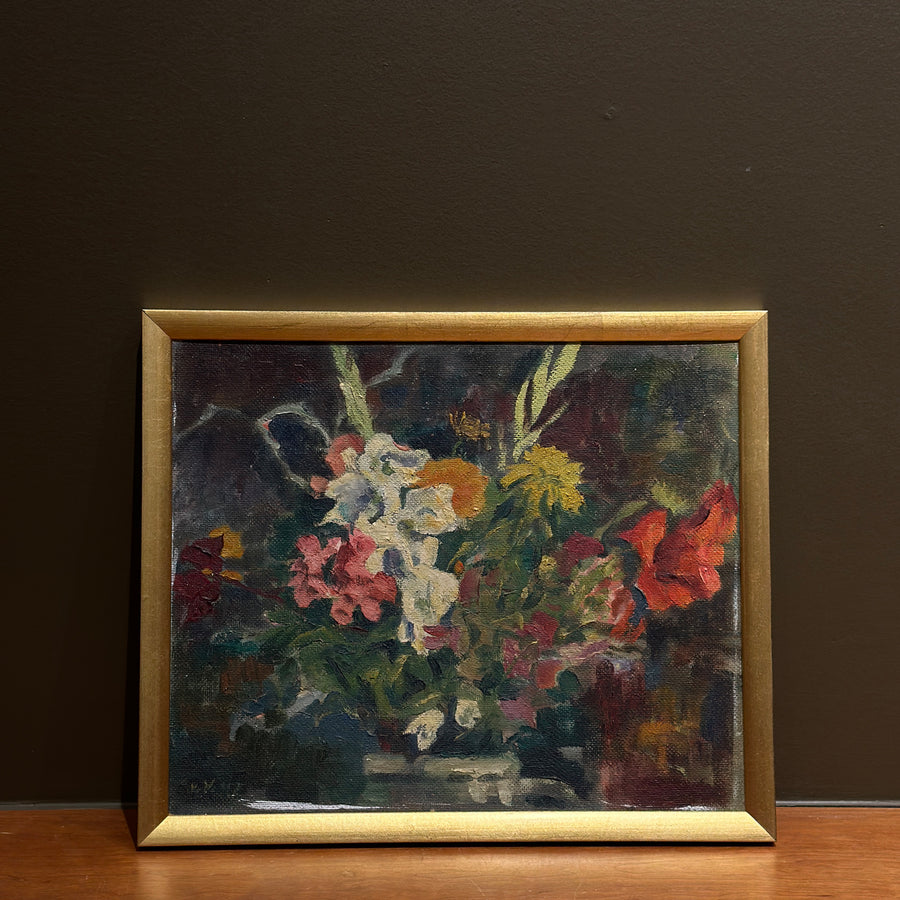 Original Floral Oil Painting | 18 x 15.5