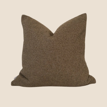 Boucle Pillow: Pine: 22 x 22