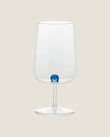 Bilia Wine Goblet in Cobalt Blue