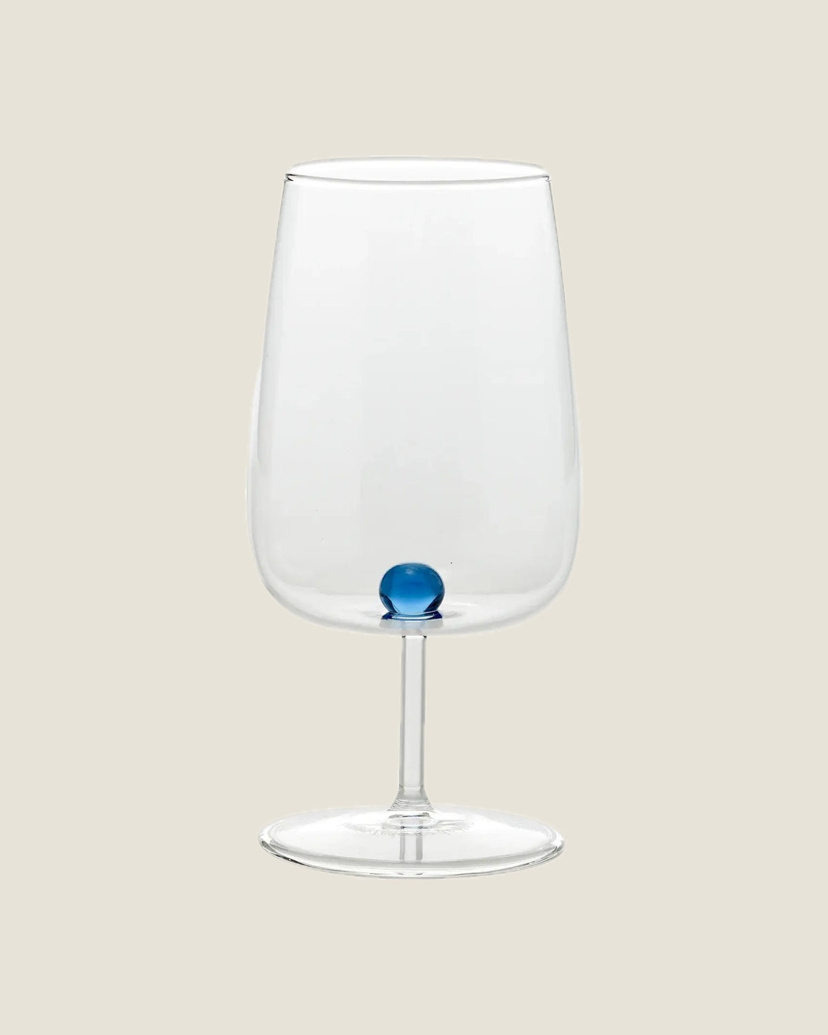 Bilia Wine Goblet in Cobalt Blue