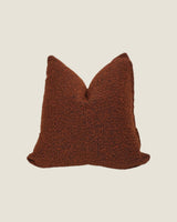 Boucle Pillow: Auburn: 26 x 26