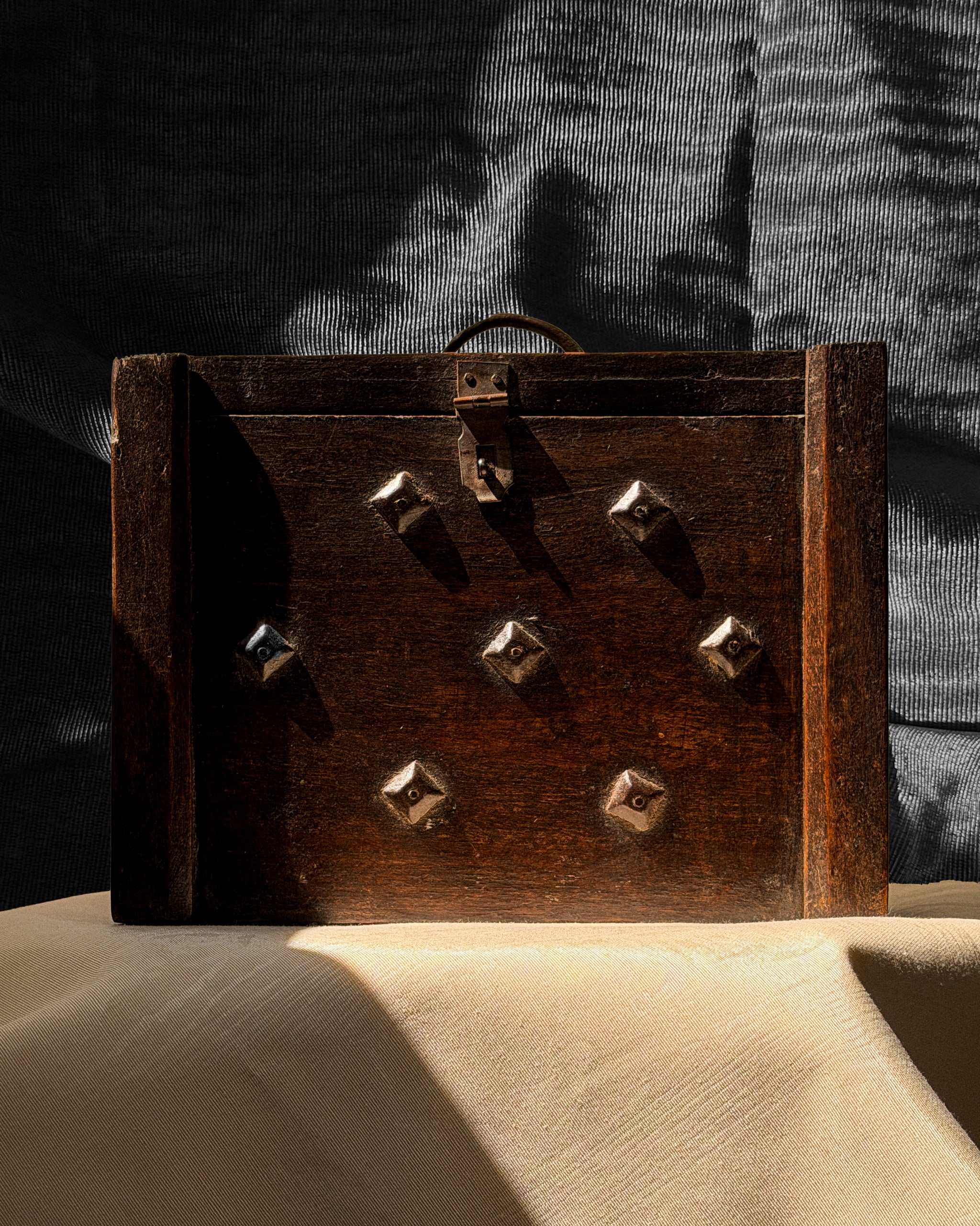 Theodora Vintage Wooden Box