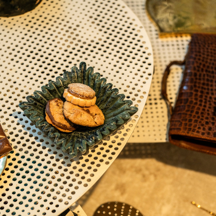 Mini Square Ruffle Bowl