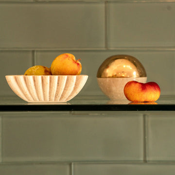 Mini Square Ruffle Bowl