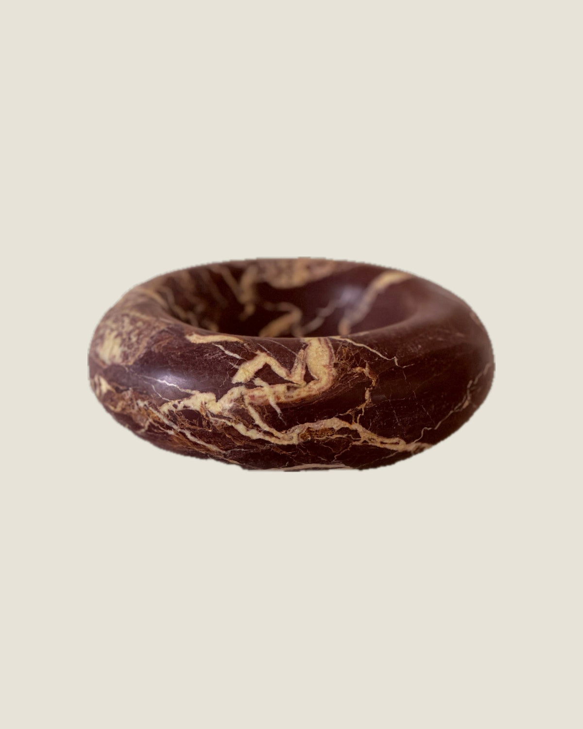 Contour Bowl in Cherry Gold