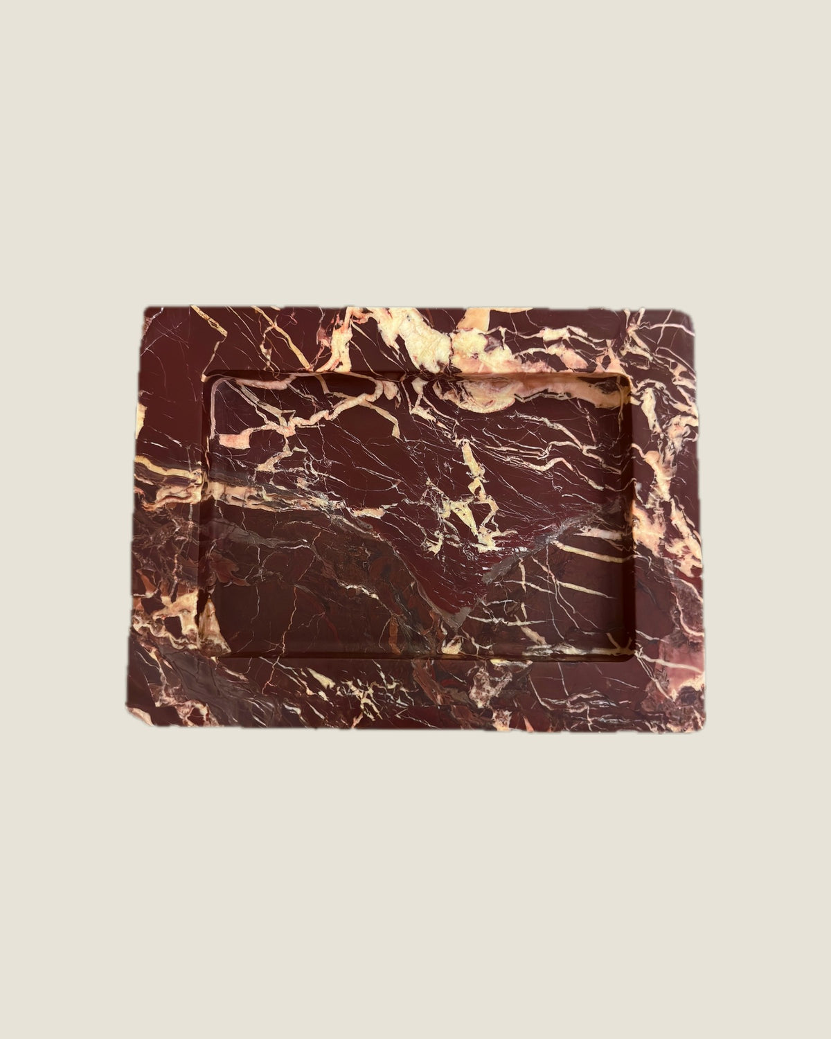 Daniela Tray in Cherry Gold